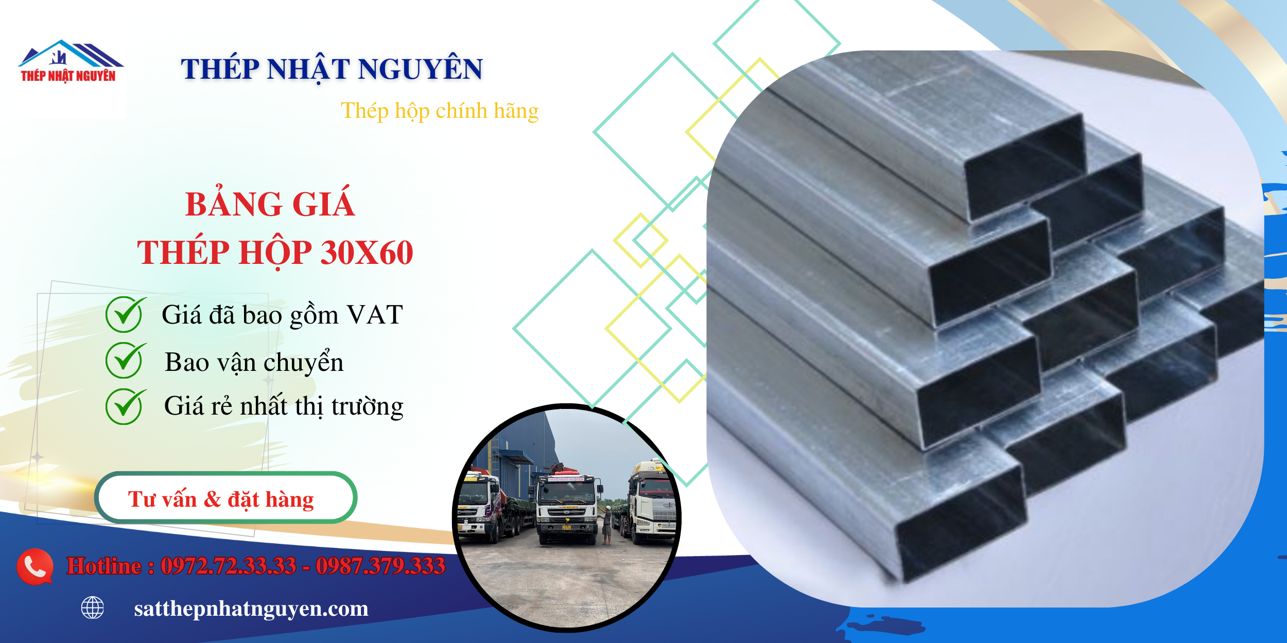 Thép hộp 30x60 thép nhật nguyên