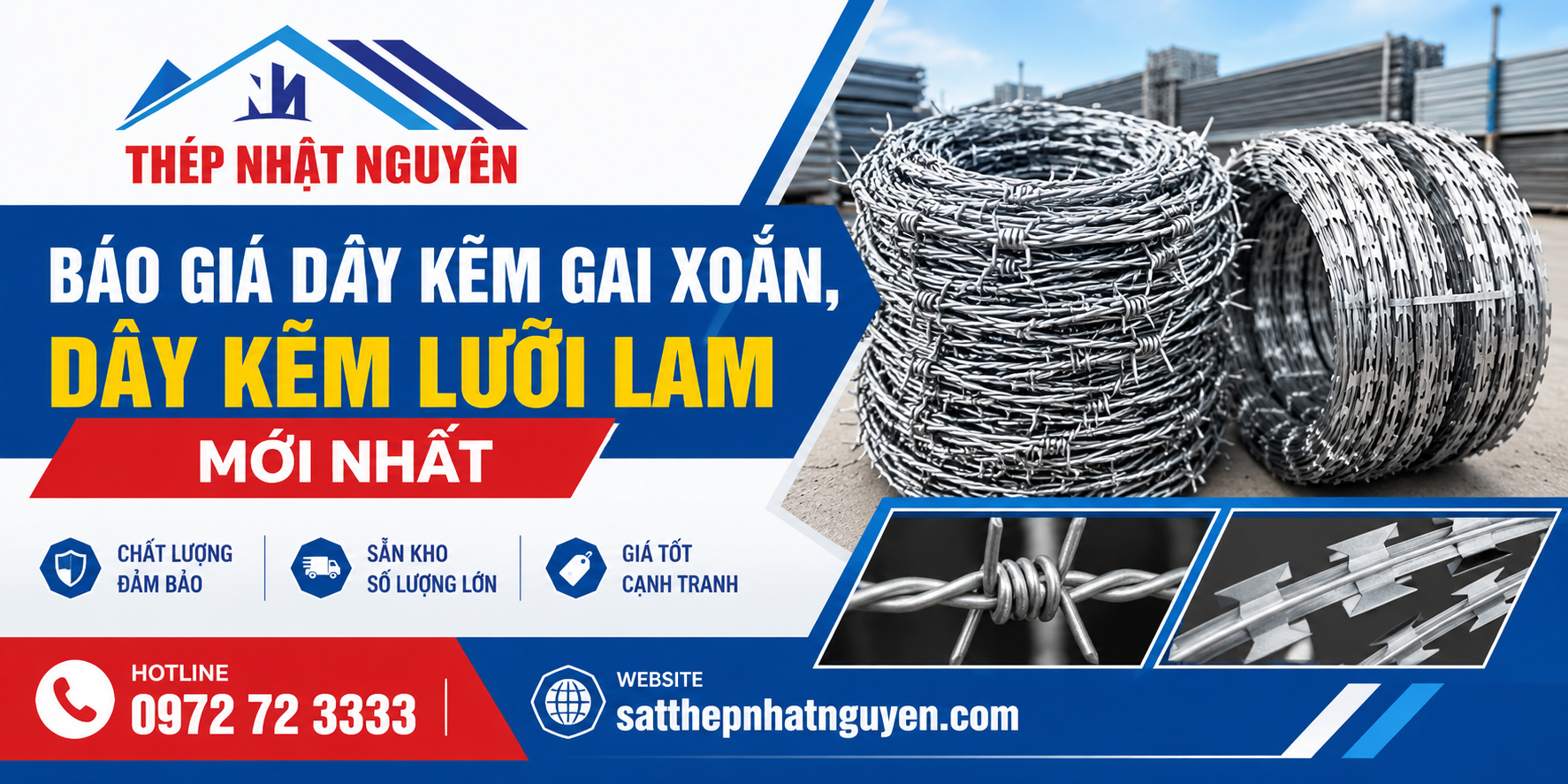 báo giá dây kẽm, dây kẽm lưỡi dao