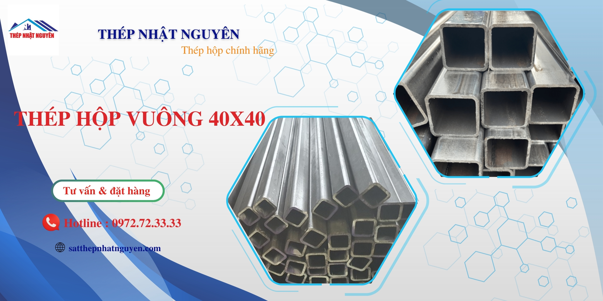 Thép hộp vuông 40x40