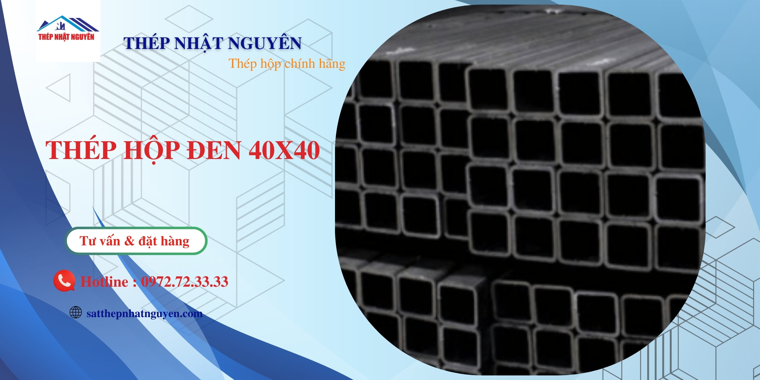Thép hộp đen 40x40