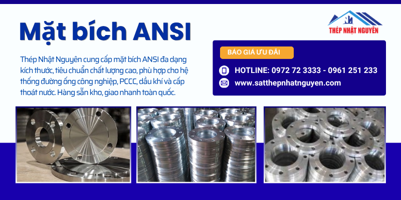 Mặt bích ANSI chính hãng giá tốt