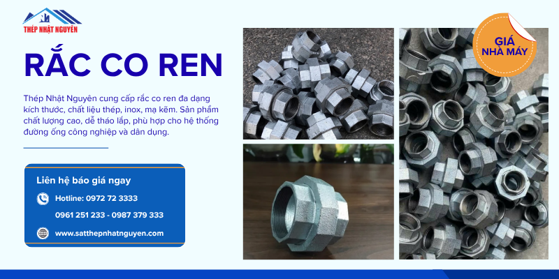 Rắc có ren chính hãng giá tốt