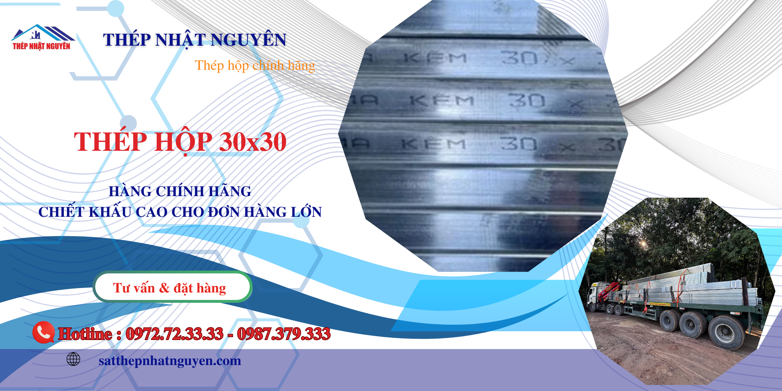 Thép hộp 30x30