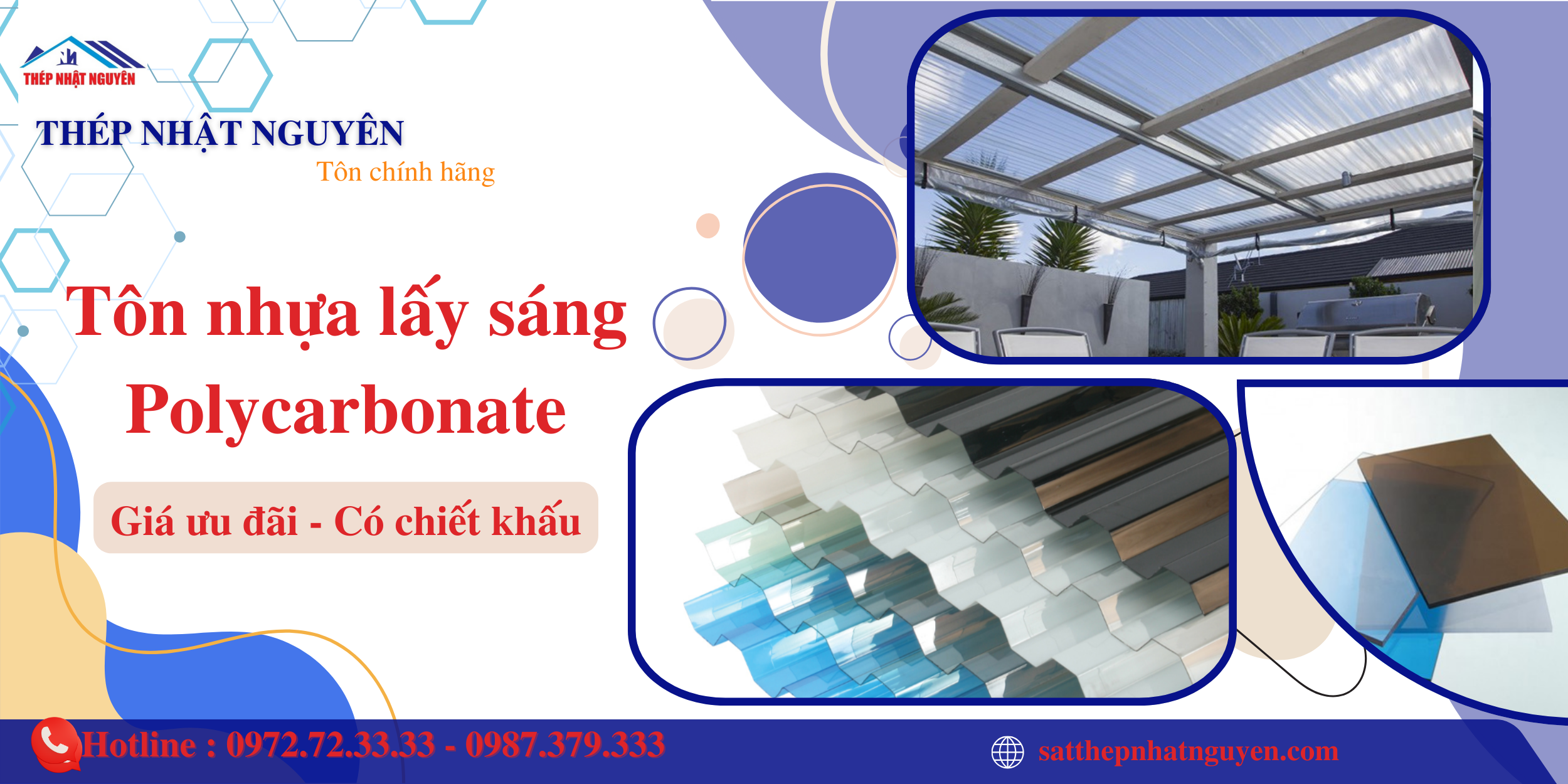 tôn nhựa lấy sáng