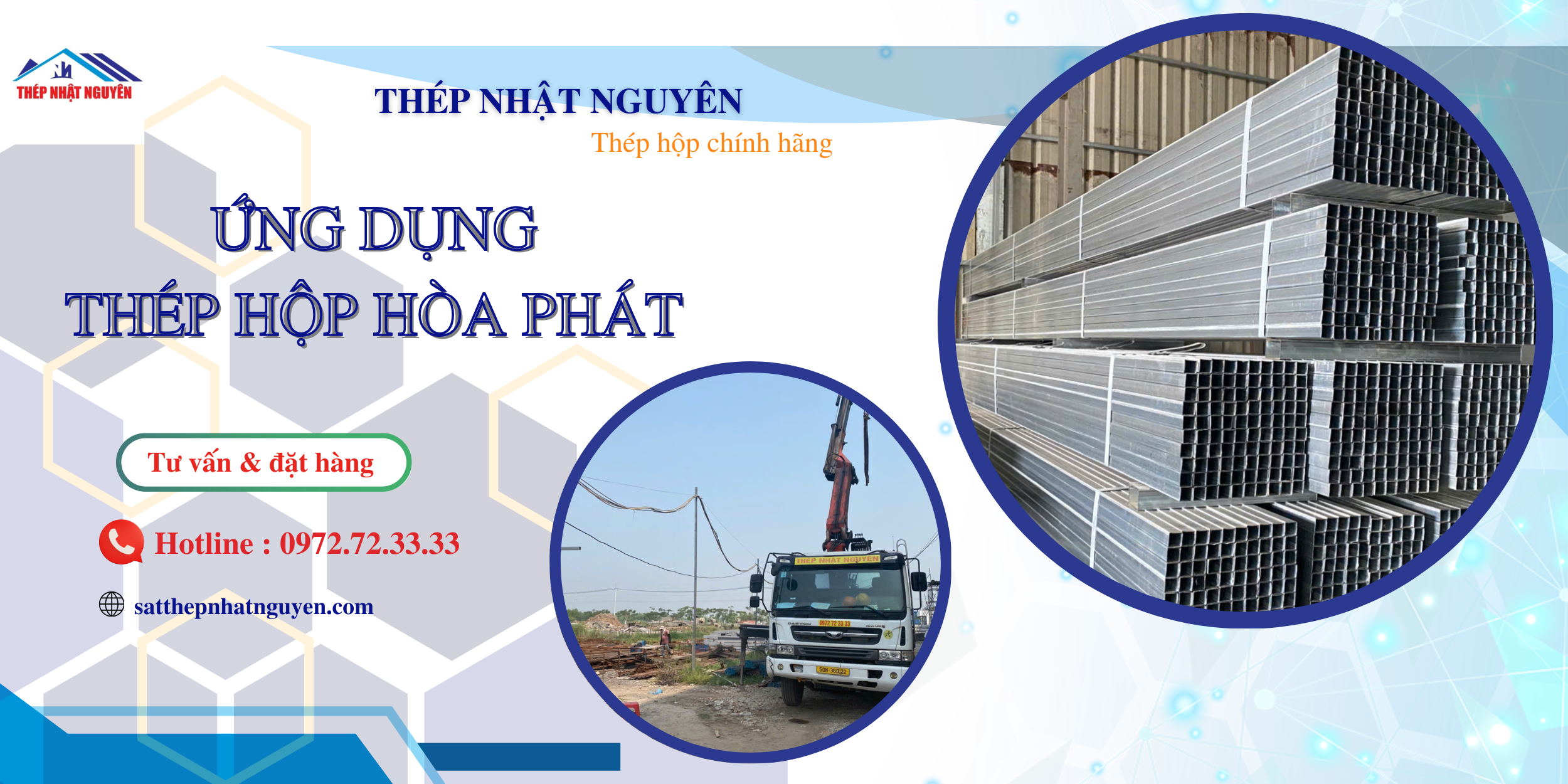 Ứng dụng thép hộp hòa phát