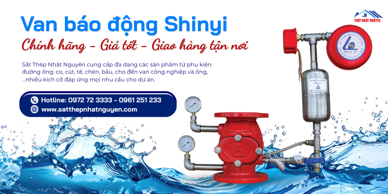 Van báo động Shinyi chính hãng giá tốt