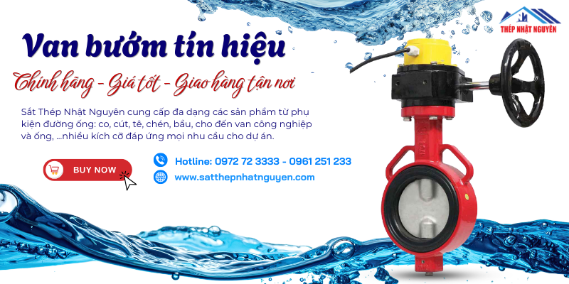 Van bướm tín hiệu điện giá tốt chính hãng