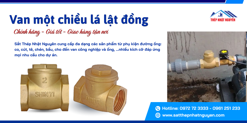 Van một chiều lá lật đồng Shinyi