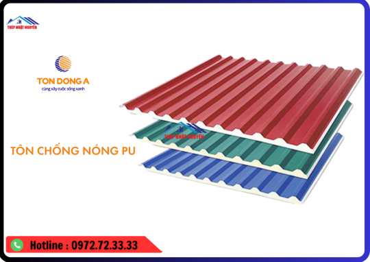 Tôn chống nóng PU
