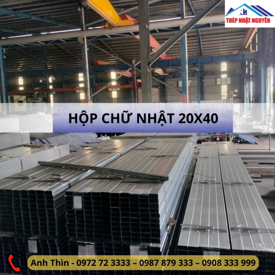 Thép hộp 20x40