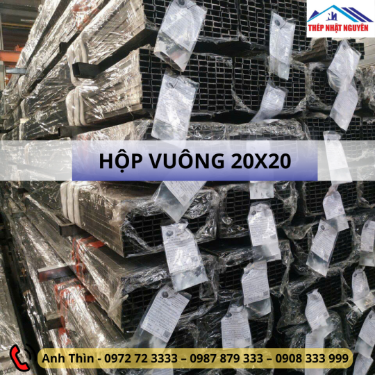 Thép hộp 20x20