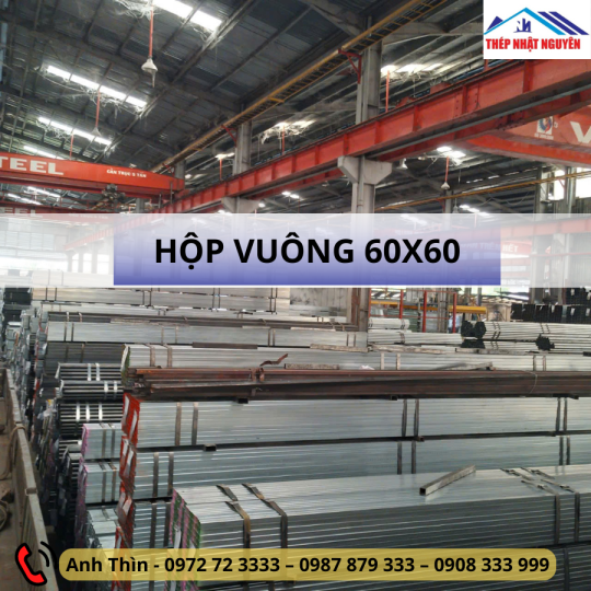 Thép hộp 60x60