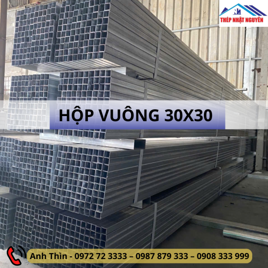 Thép hộp 30x30
